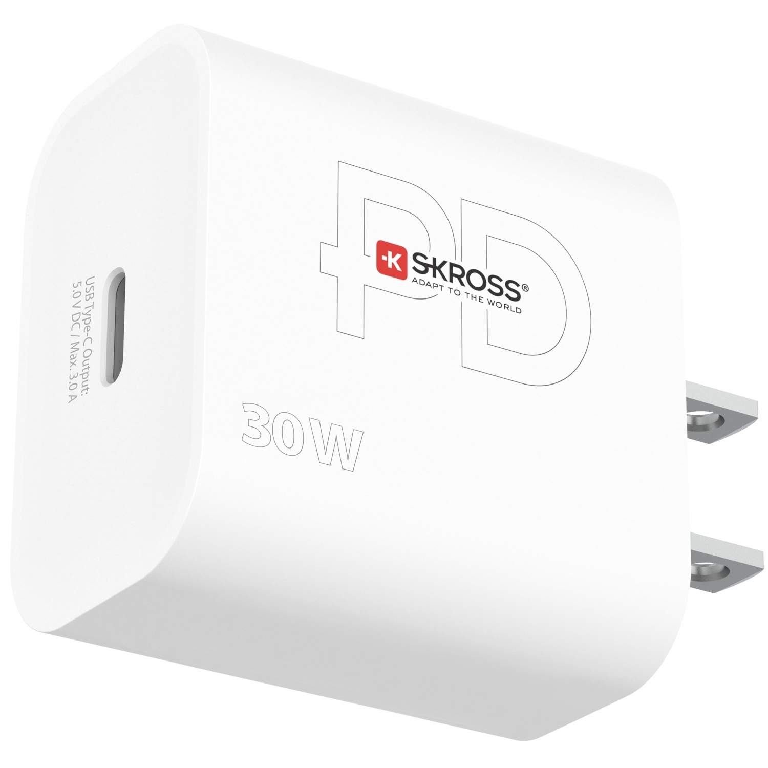 Rejseoplader USA/Japan mm. USB-C PD 30W Ujordet billede