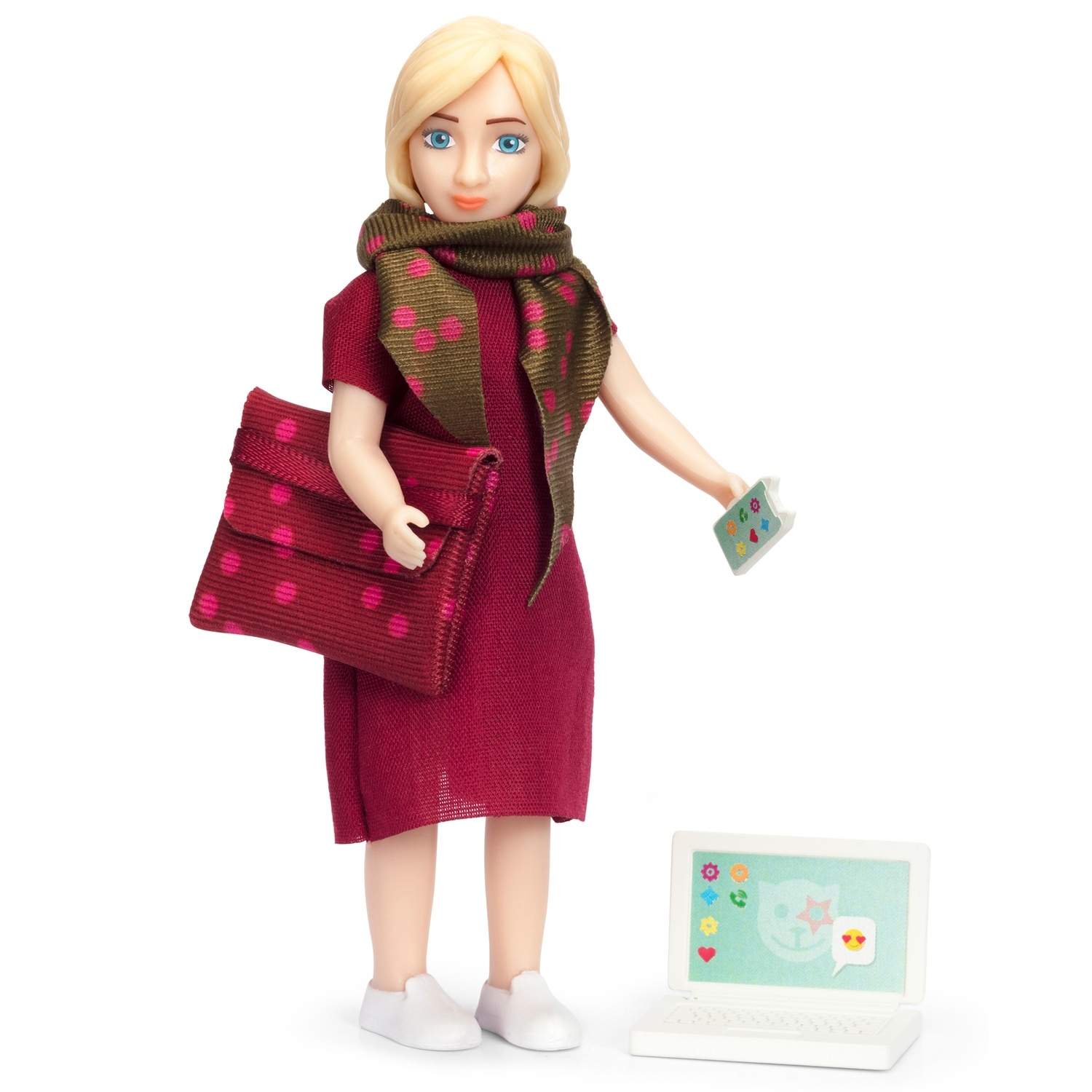 Lundby Dukke Med Computer