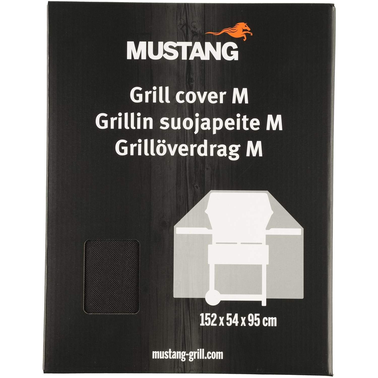 Alternativ bild 1 för Mustang Överdrag till grill 152x54x95 cm