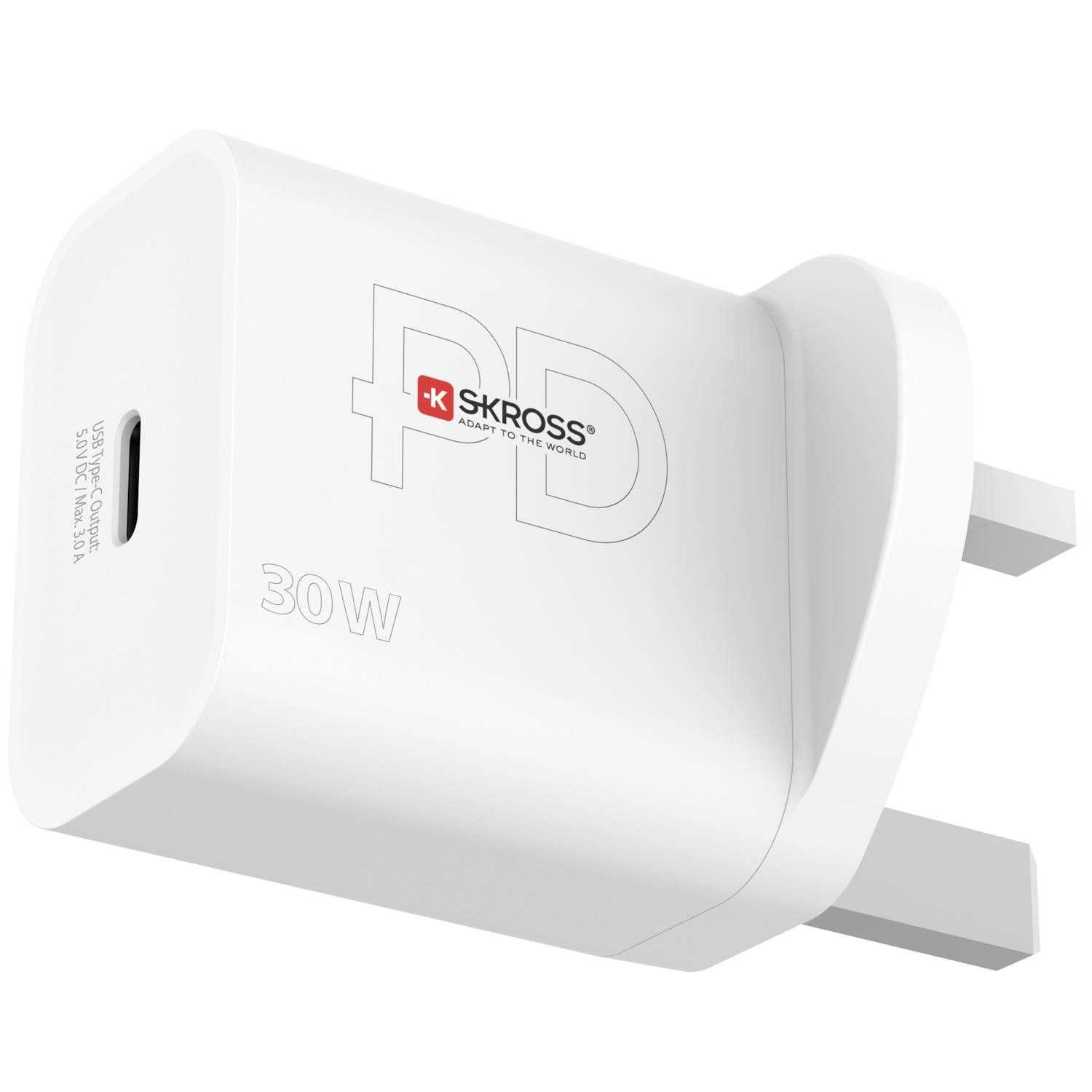 Rejseoplader UK mv. USB-C PD 30W Ujordet billede
