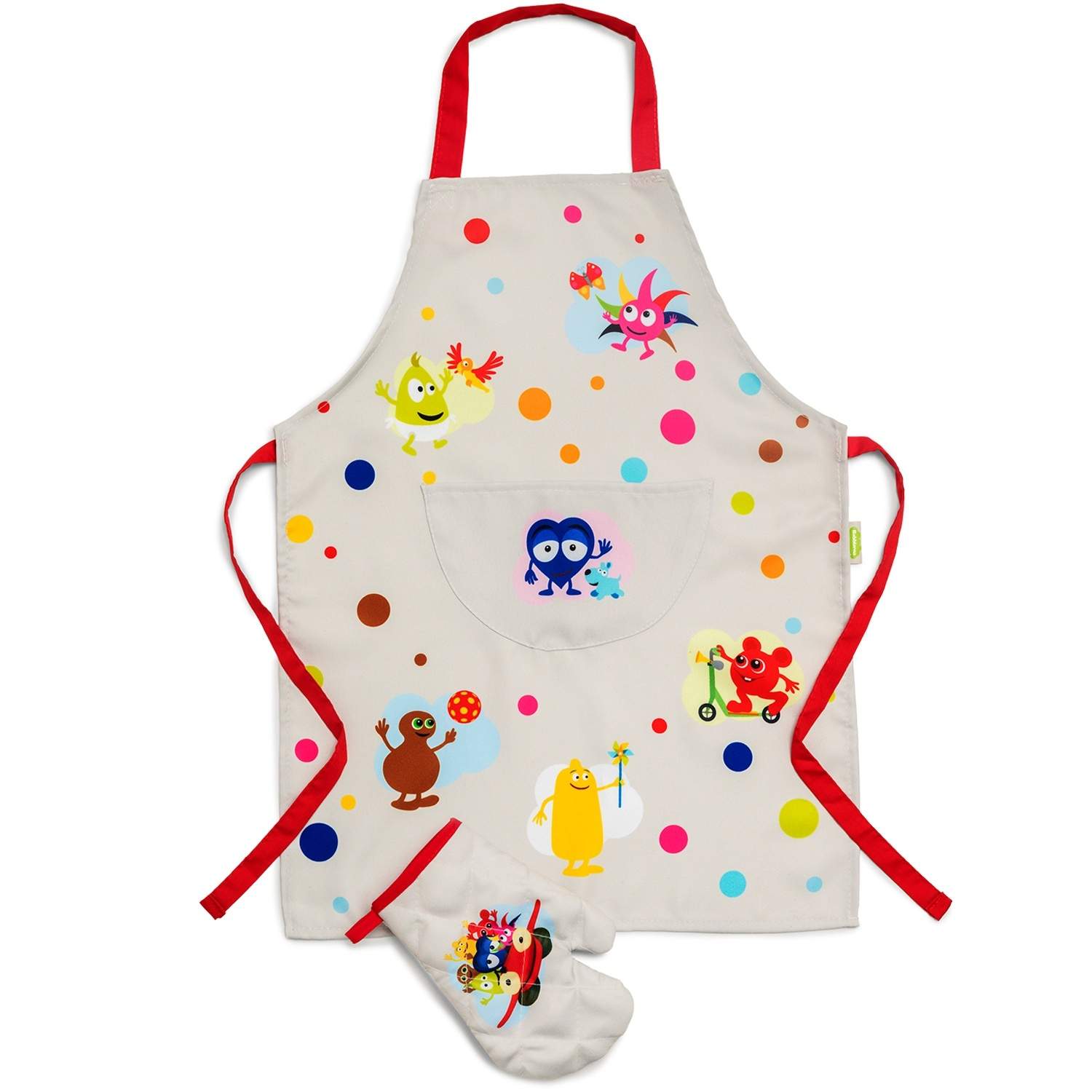 Forklæde & grydehandske