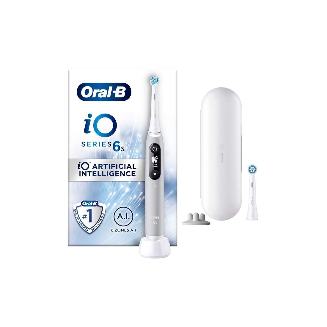 Eltandborste iO6 Series M6 Grey | Elektronik - Speltillbehör - Nintendo - Nintendo Switch - Laddare | Pryloteket