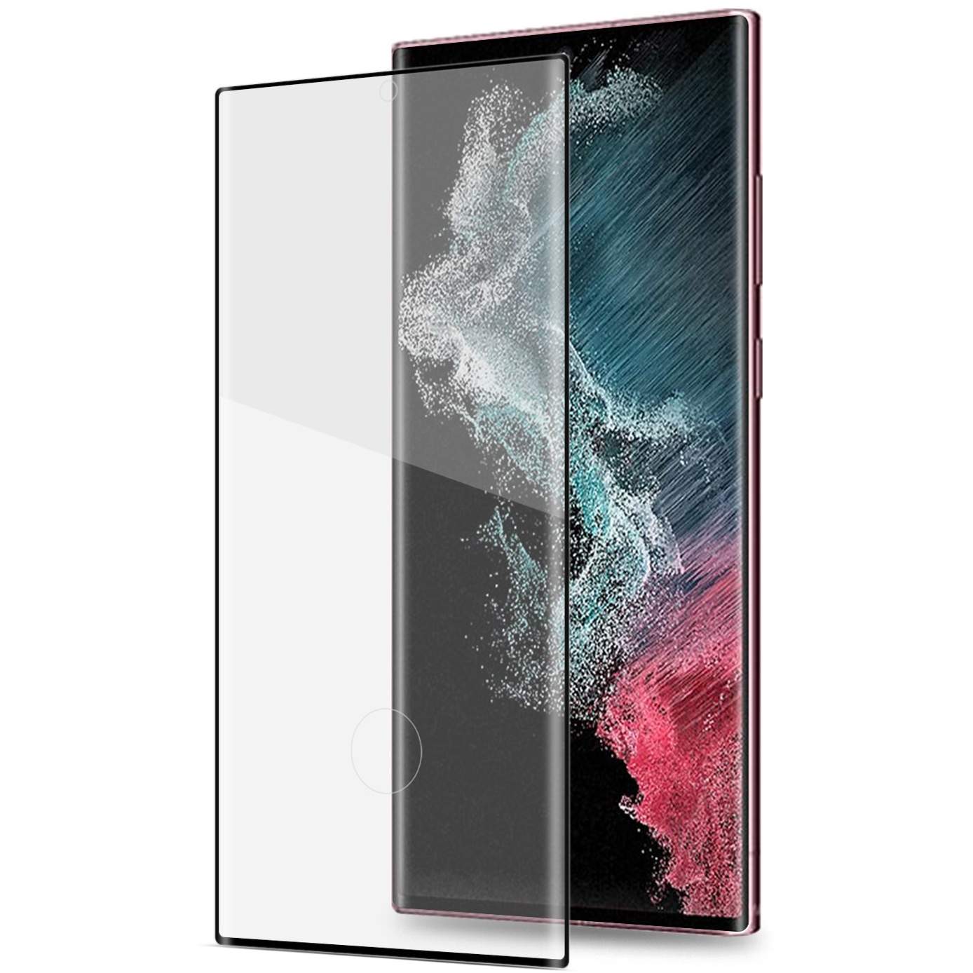 Skærmbeskytter Hærdet glas 3D Galaxy S22 Ultra