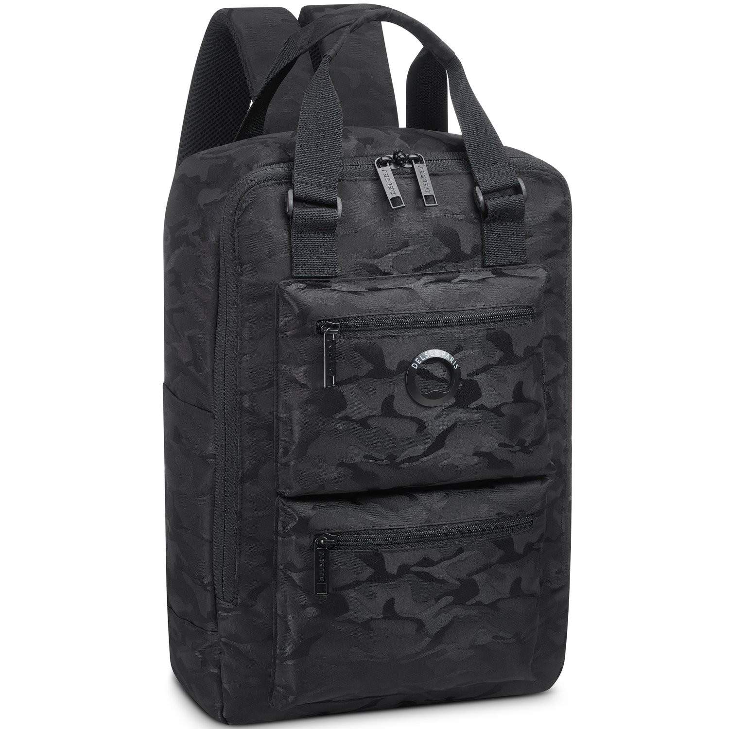 Alternativ bild 1 för Delsey Paris - Citypak Laptop 15,6 Backpack Black Camo