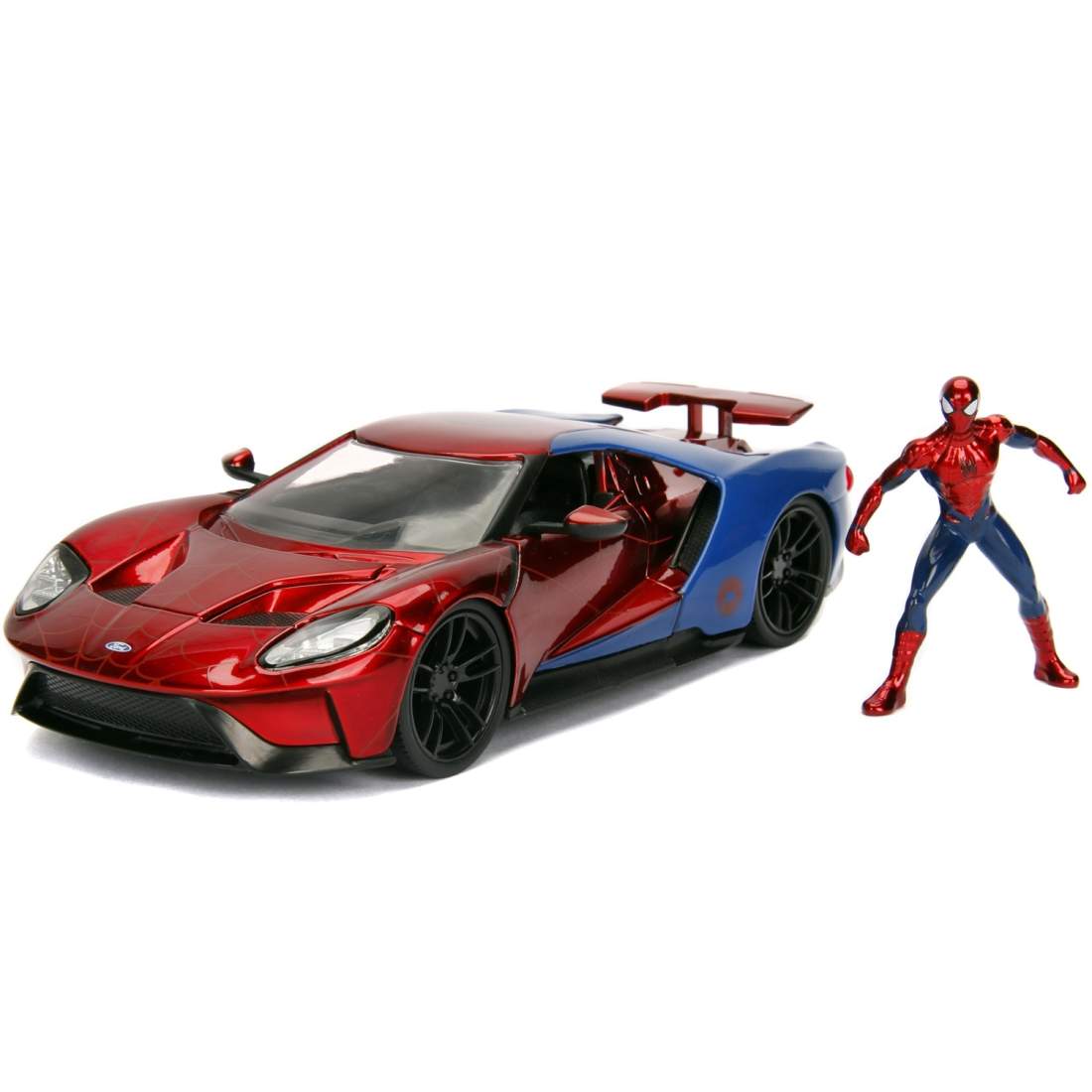 Marvel Spiderman 2017 Ford GT 1:24 | Leksaker & Spel - Leksaker - Leksaksfigurer & Dockor - Actionfigurer - Marvel | Pryloteket