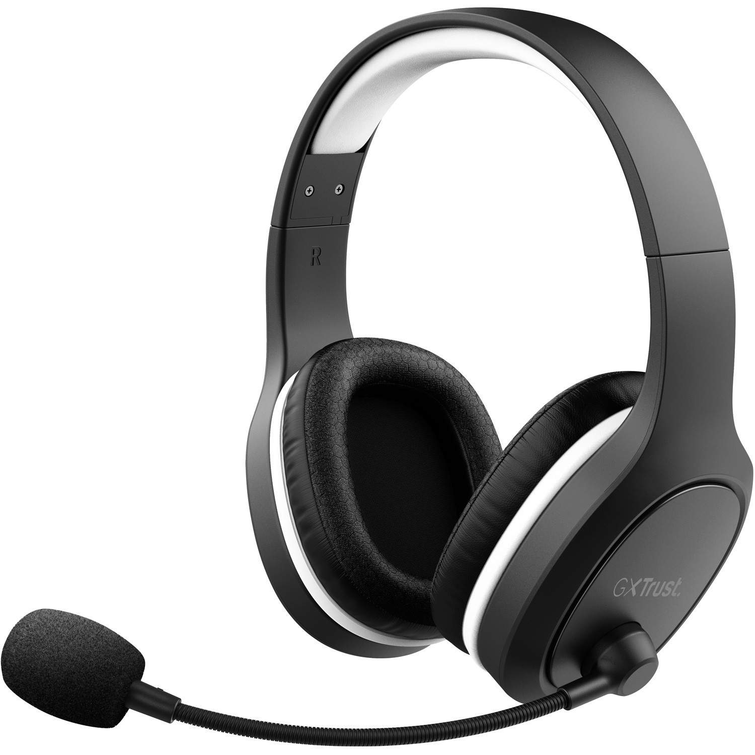 Alternativ bild 1 för Trust GXT 391 Thian - Headset - fullstorlek - 5,8 GHz - trådlös, kabelansluten - 3,5 mm kontakt, USB-A - svart