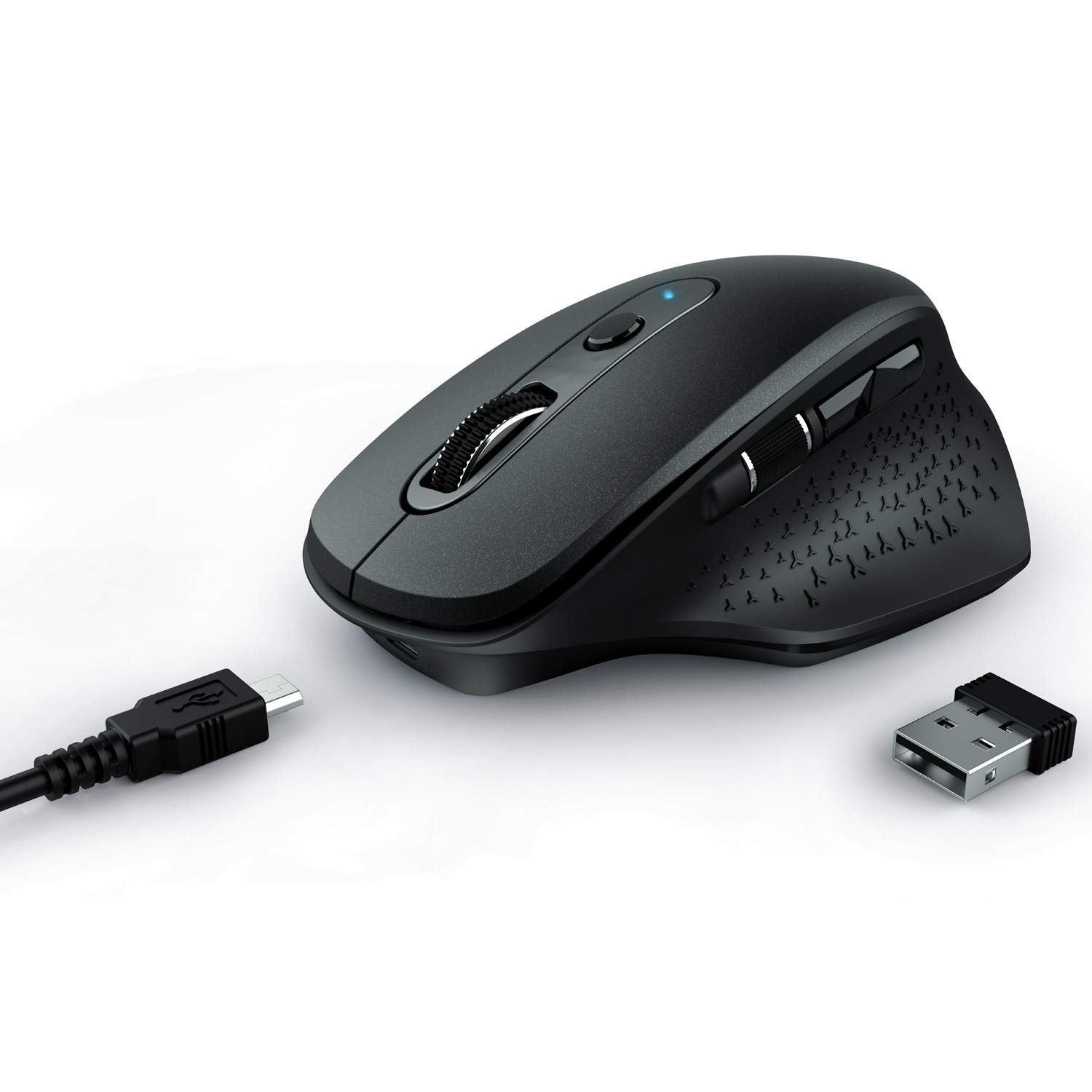 Ozaa Trådlös mus uppladdningsbar Svart | Elektronik - Speltillbehör - Windows | Pryloteket