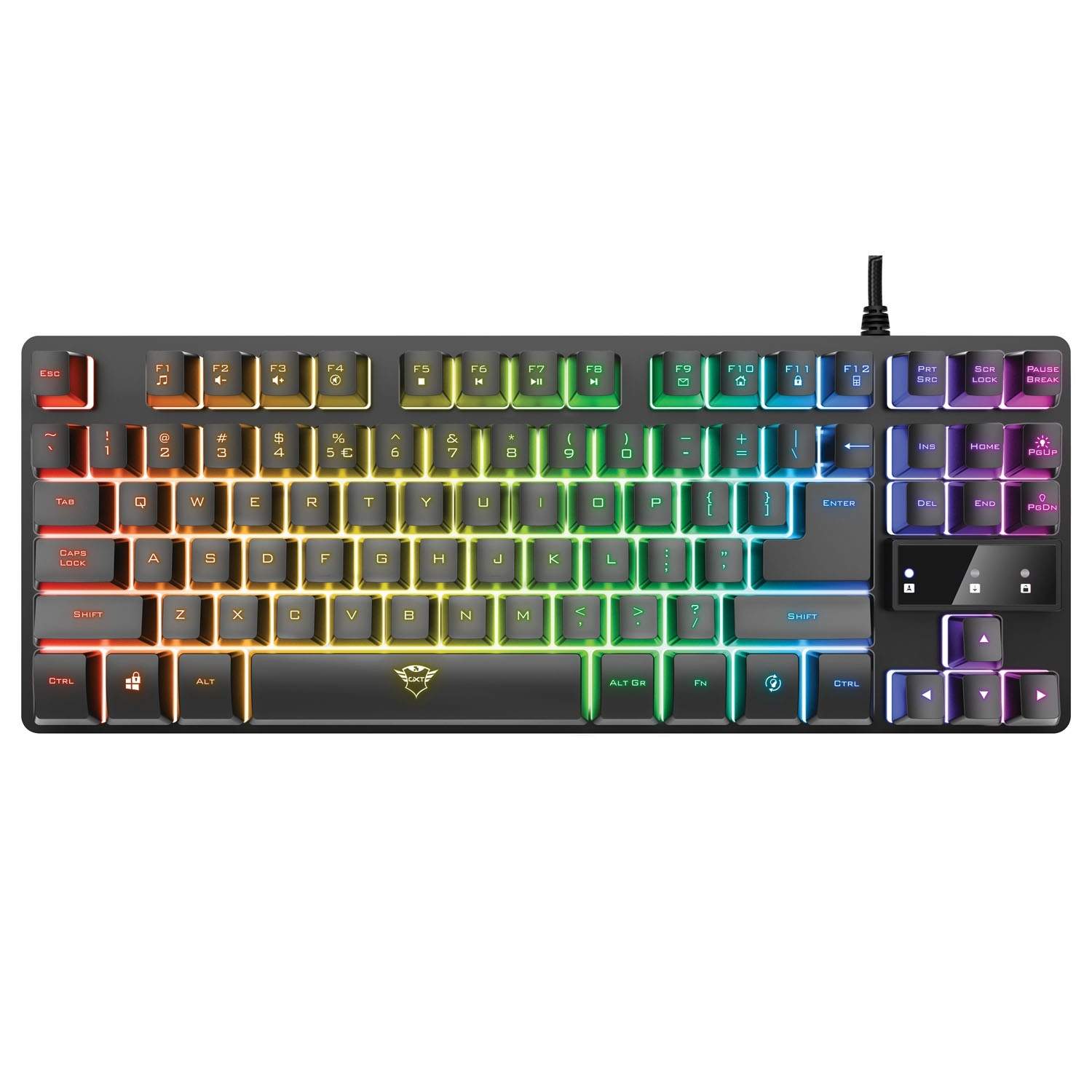 Alternativ bild 1 för Trust GXT 833 Thado TKL Keyboard
