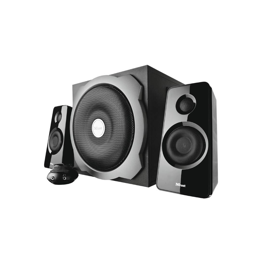 Tytan 2.1 Högtalare, Svart