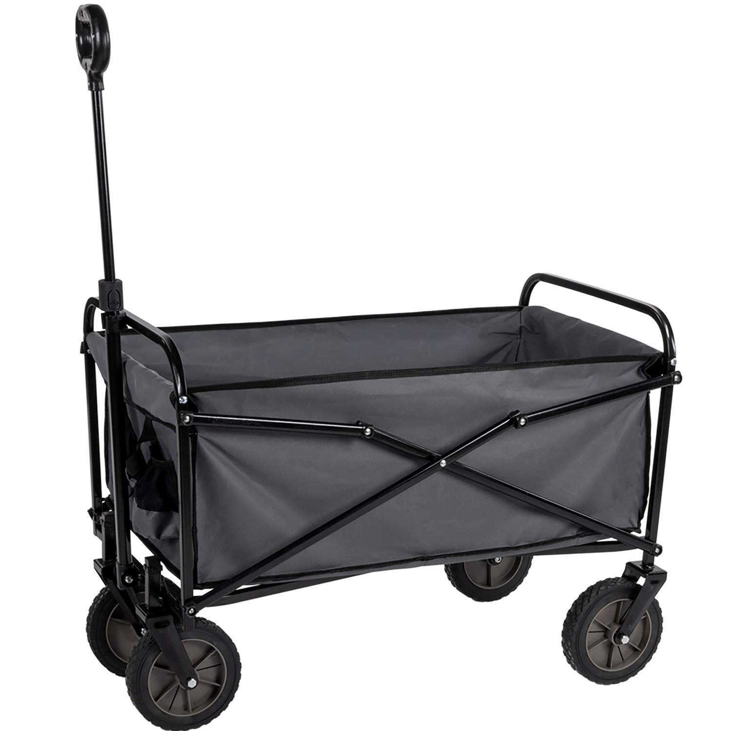 CAMP ACTIVE sammenklappelig håndvogn til turisme/strand 82x52x63 cm med håndtag