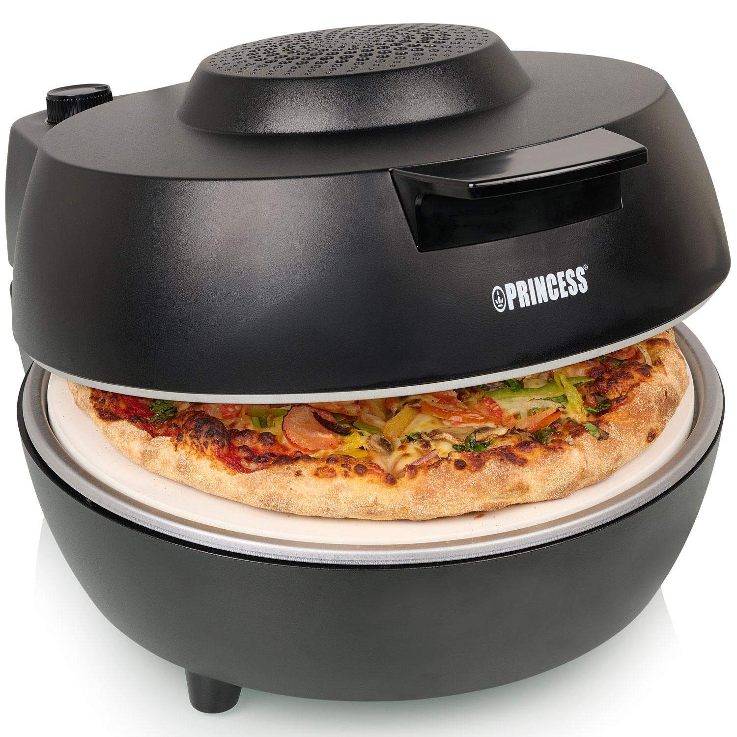 Pizzaovn Pro med ægte Pizzasten 30cm 400 °C billede