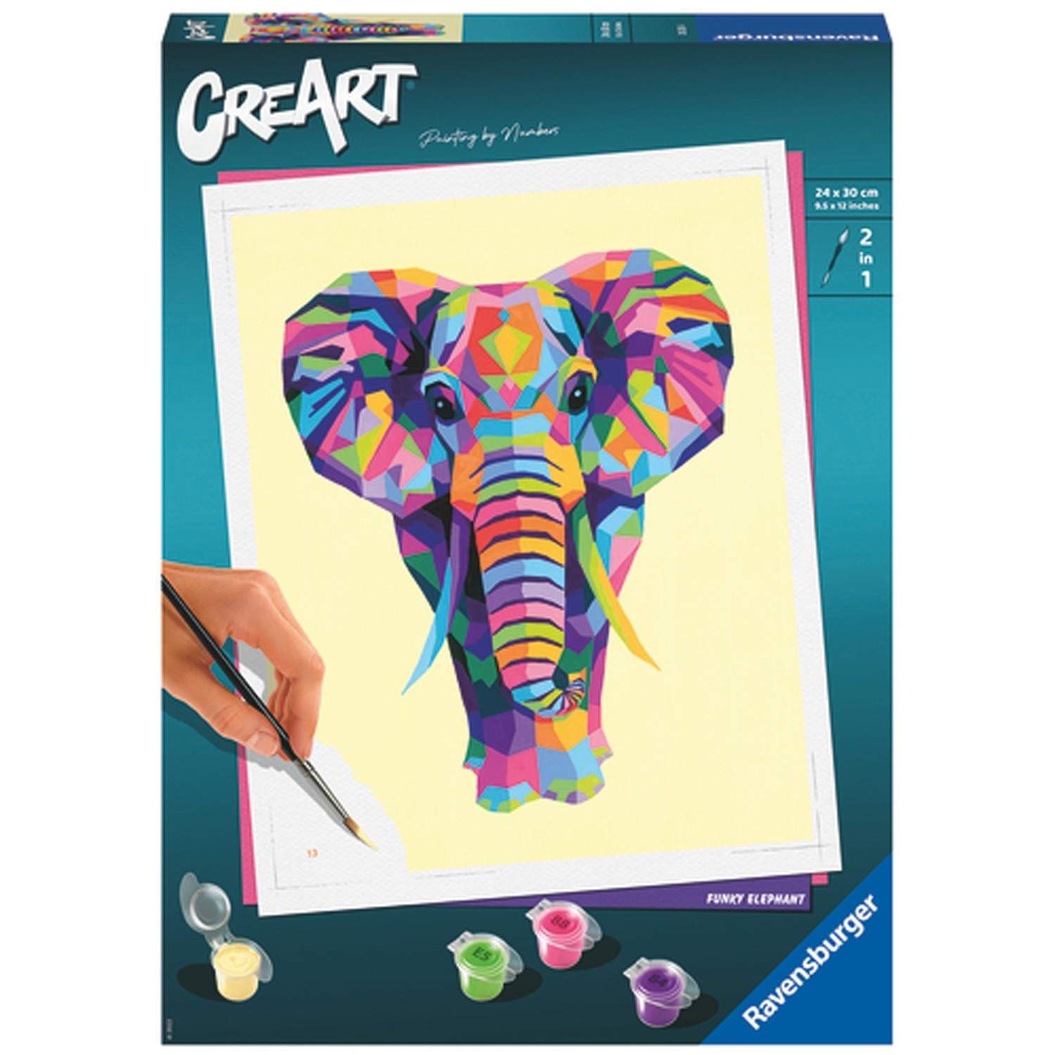 CreArt Funky Elephant billede