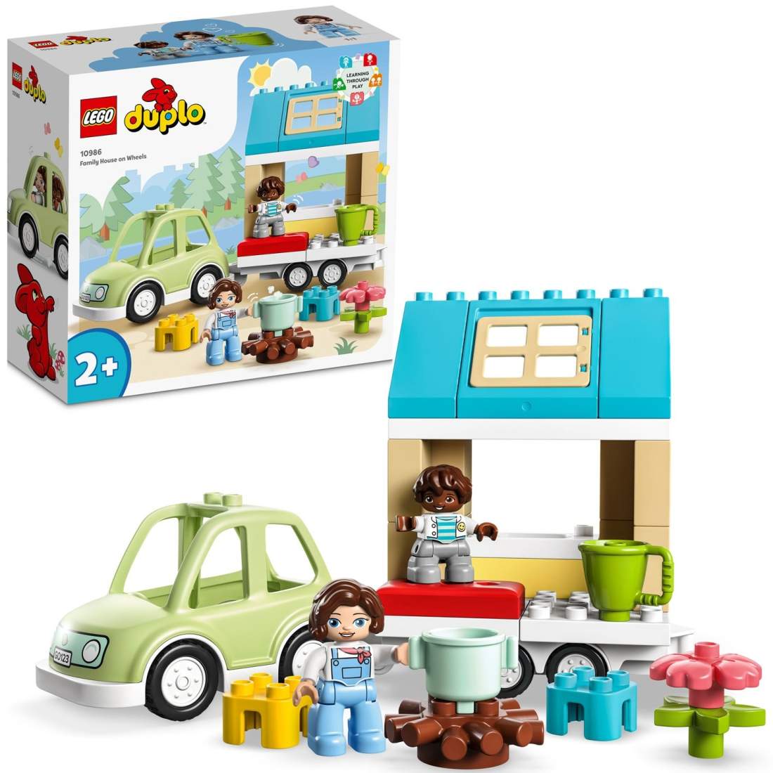 DUPLO Familjehus På Hjul 10986 | Mode & Accessoarer - Kläder - Skor | Pryloteket