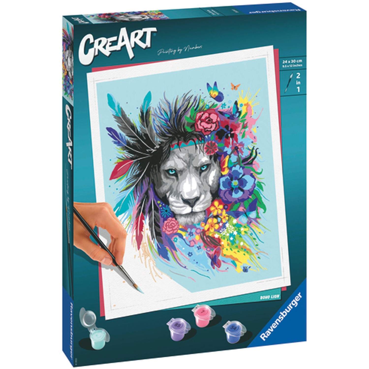 CreArt Boho Lion billede