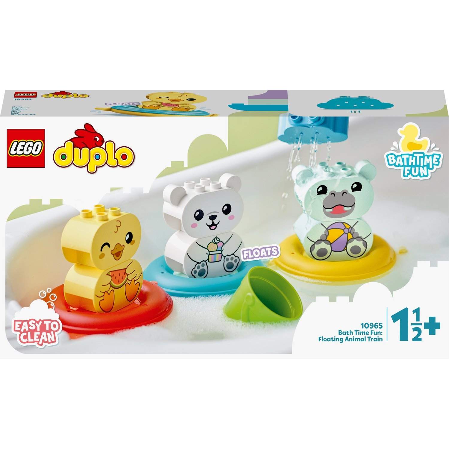 DUPLO - Sjov i badet Flydende dyr. 10965 billede