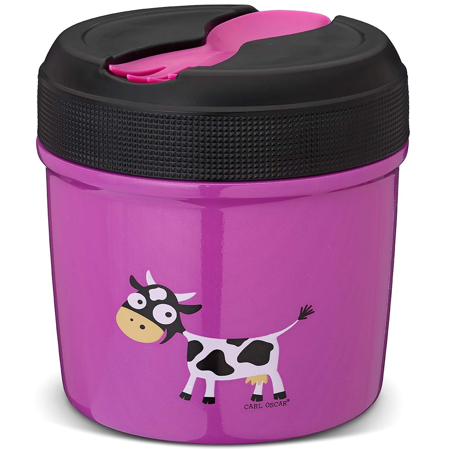 Carl Oscar Termomadkasse - 0,5 L - Purple Cow