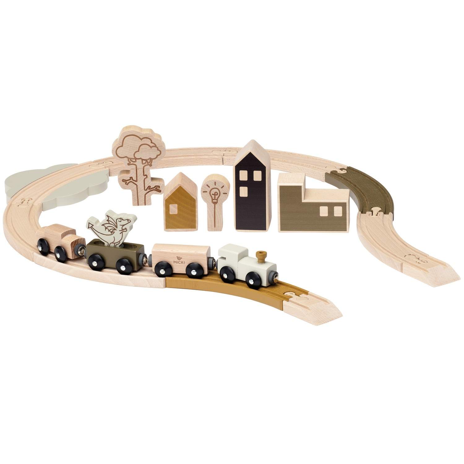 Alternativ bild 0 för Micki Mickey train set