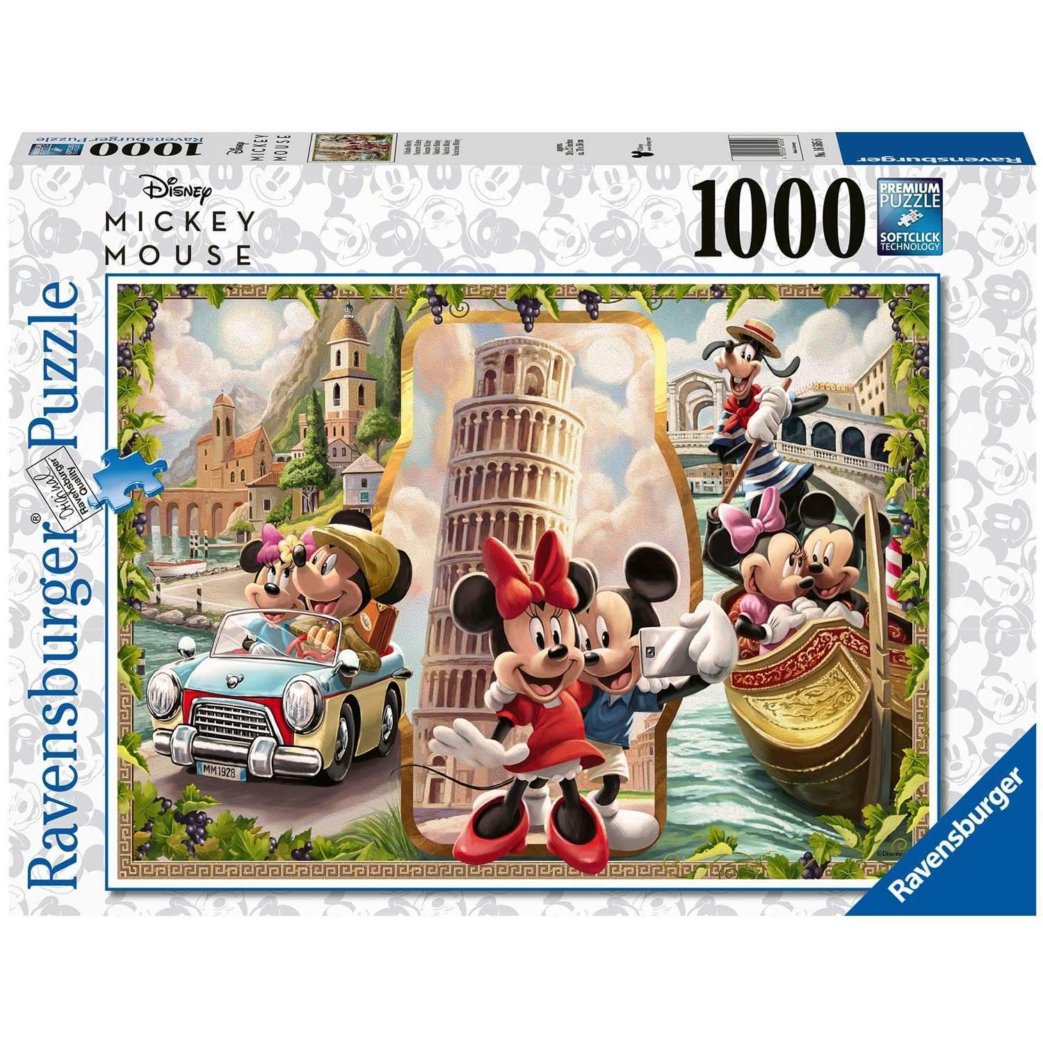 Puslespil Vacation Mickey & Minnie 1000p