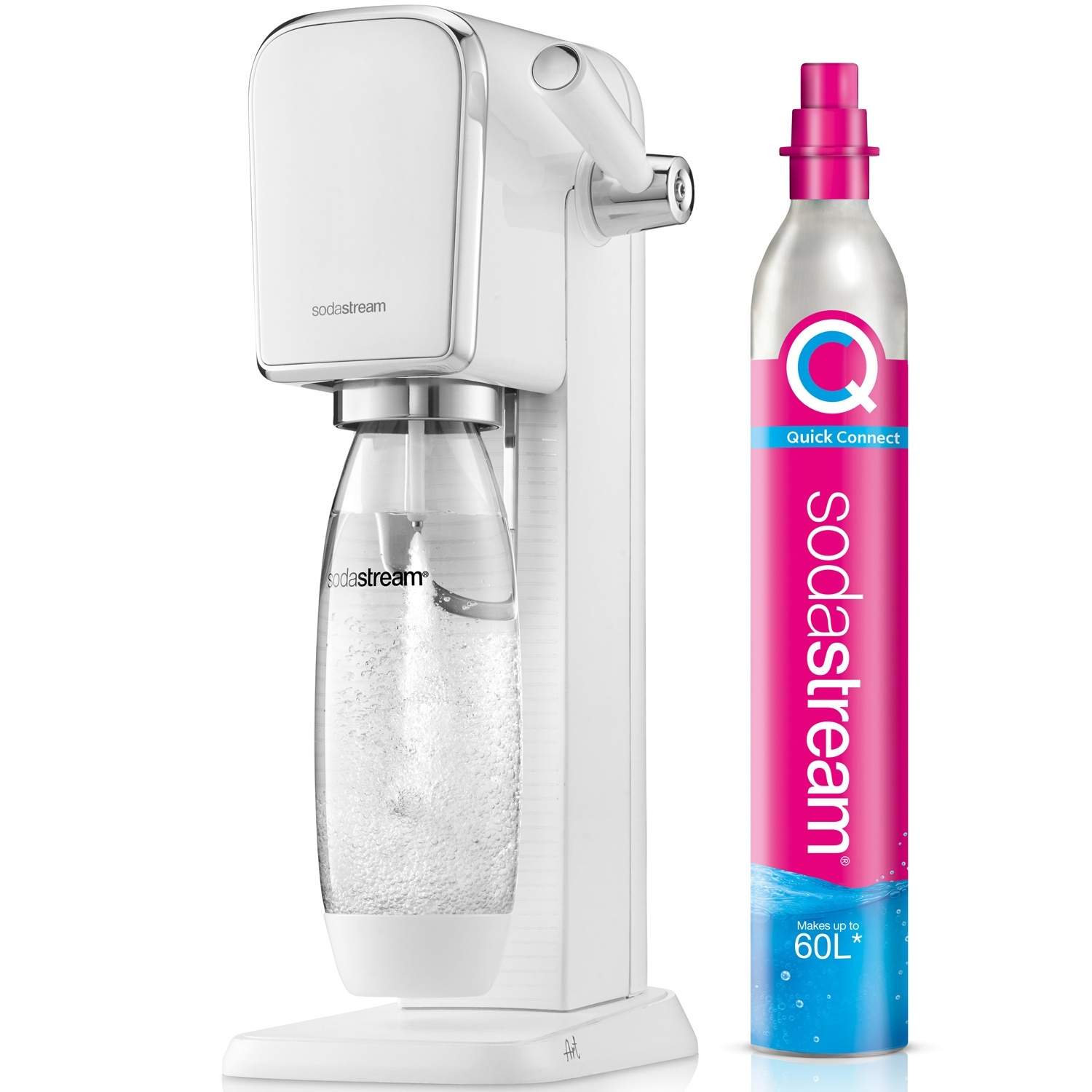 Alternativ bild 0 för SodaStream Art kolsyremaskin, vit
