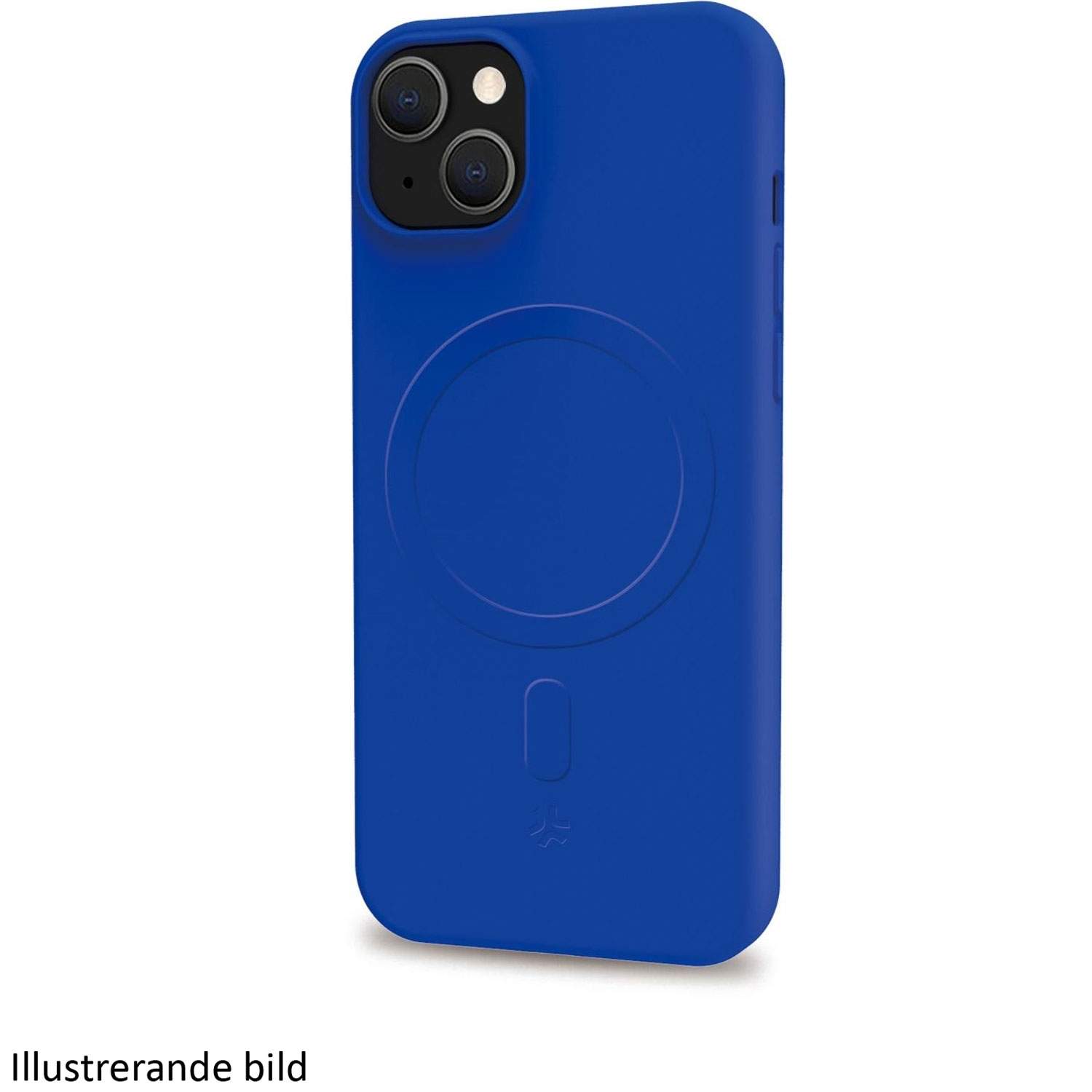 Cromomag Magnetic Soft gummi cover MagSafe iPhone 16 Blue billede