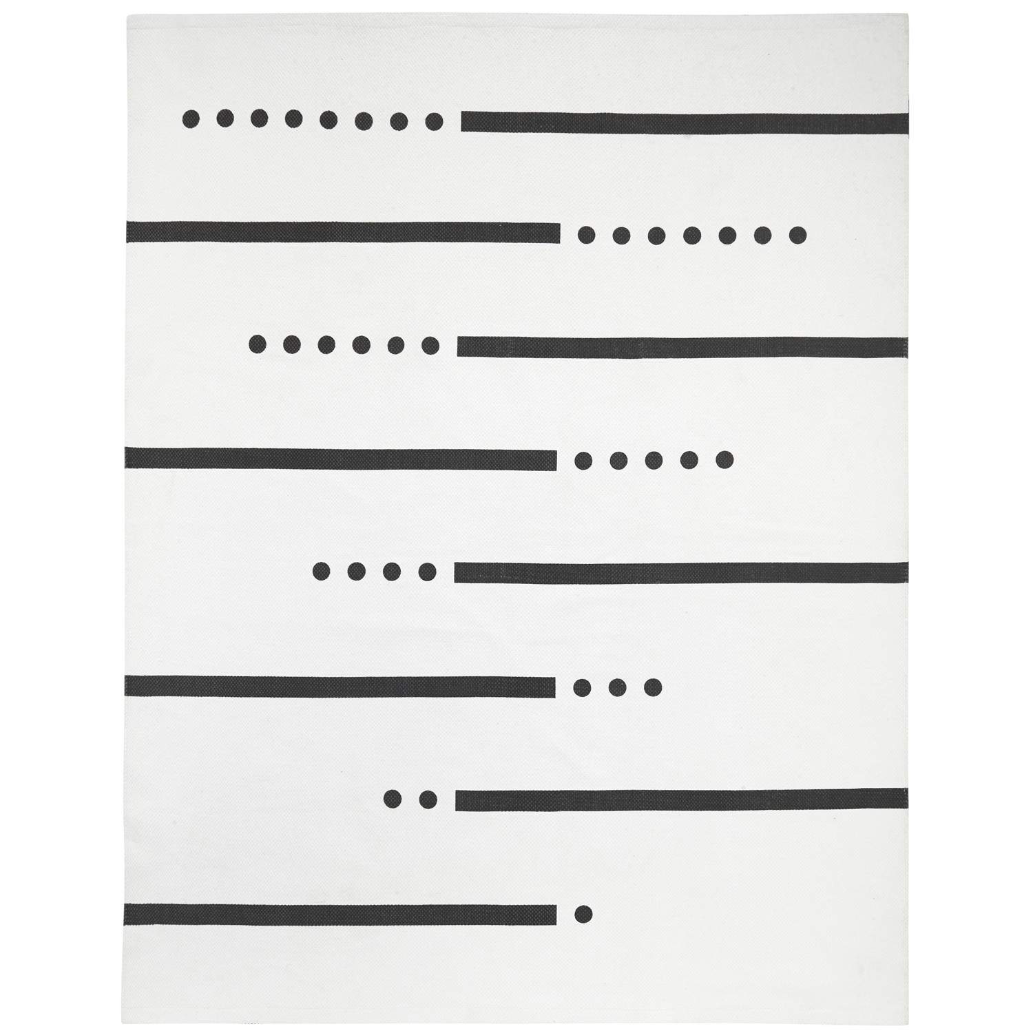 Alternativ bild 0 för Kids Concept - Matta Vit Grå 130X160 Cm