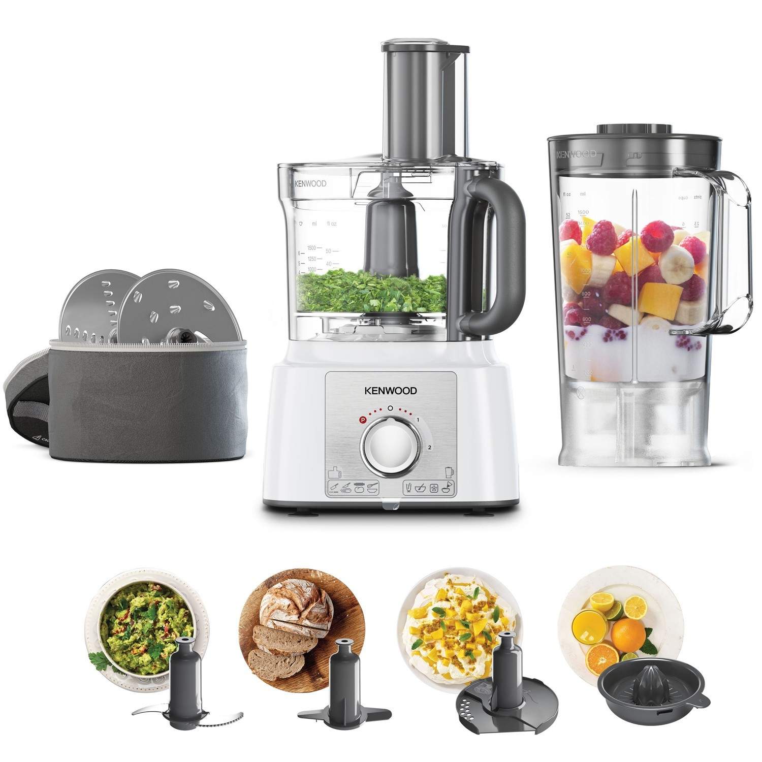 Foodprocessor FDP65.450WH MultiPro Express
