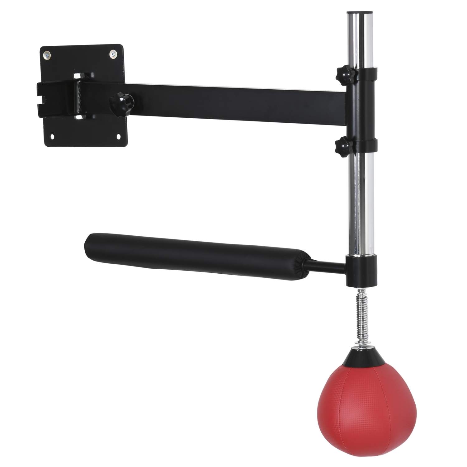 Sammenfoldelig Bokseramme med Spinning Bar, Rød