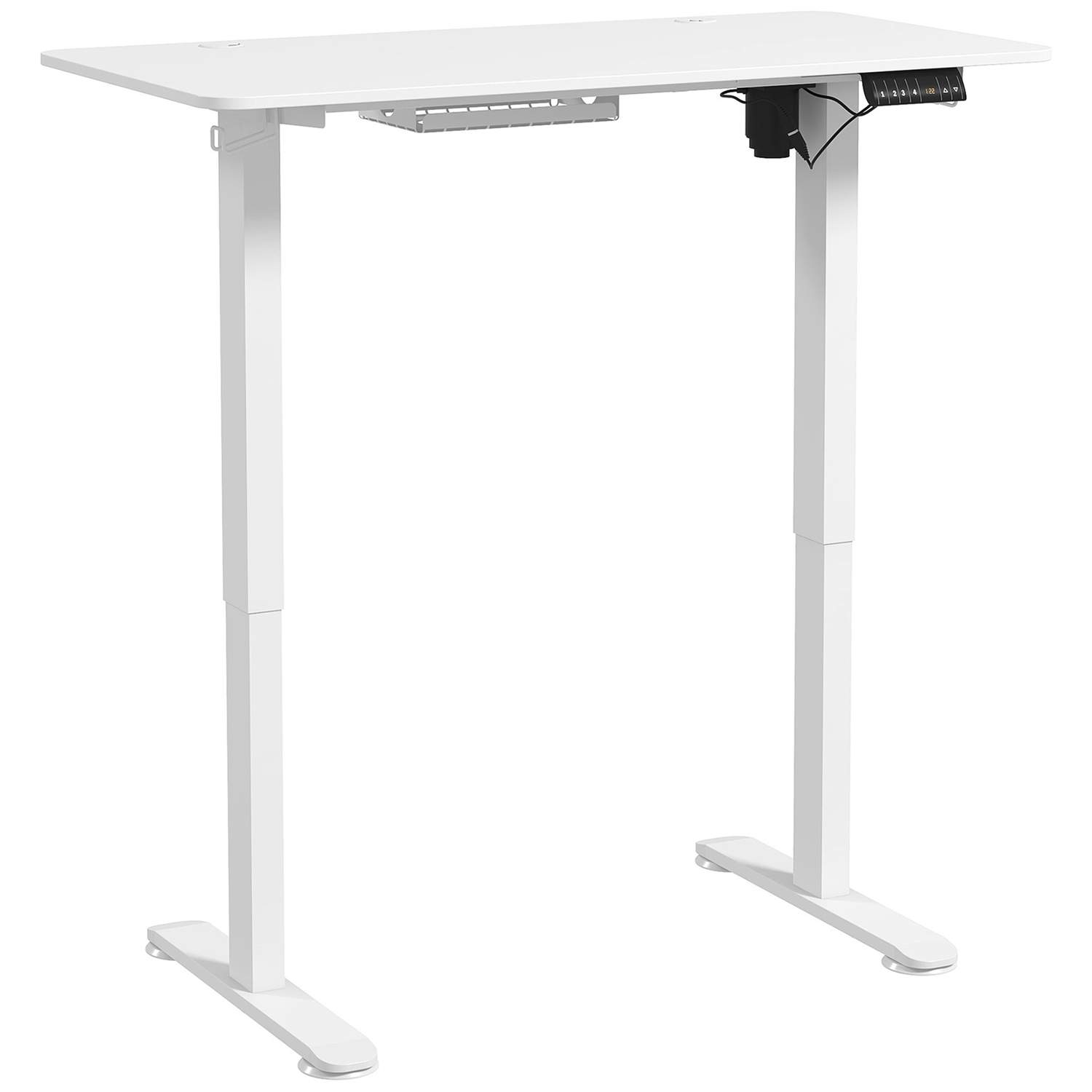 Elektrisk højdejusterbart ståbord 120x60 cm