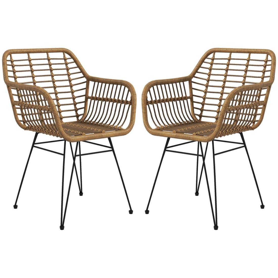 Ljusbruna matsalsstolar i råttlook, set om 2 | Elektronik - Speltillbehör - Nintendo - Nintendo Switch - Skal | Pryloteket