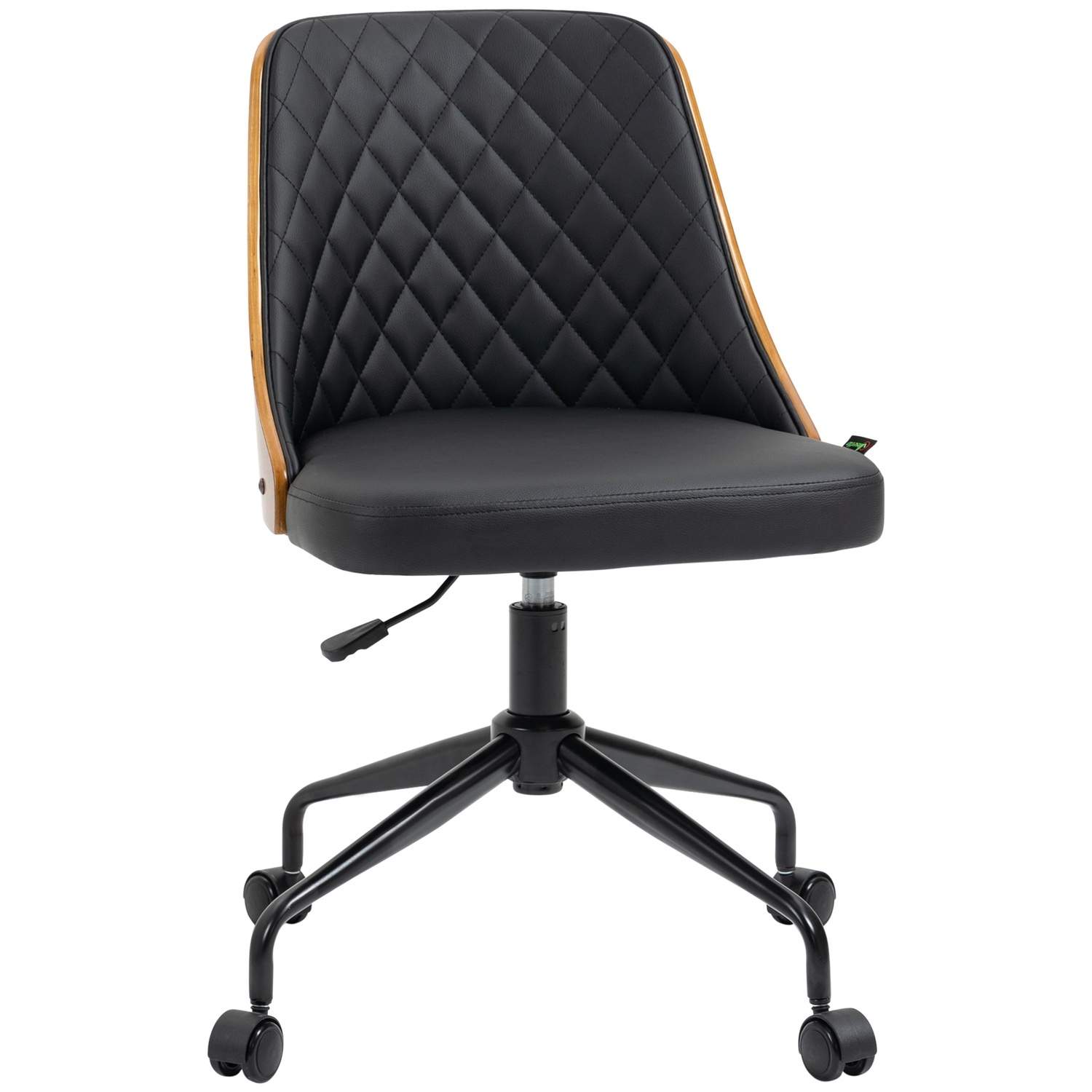 Ergonomisk justerbar kontorstol sort
