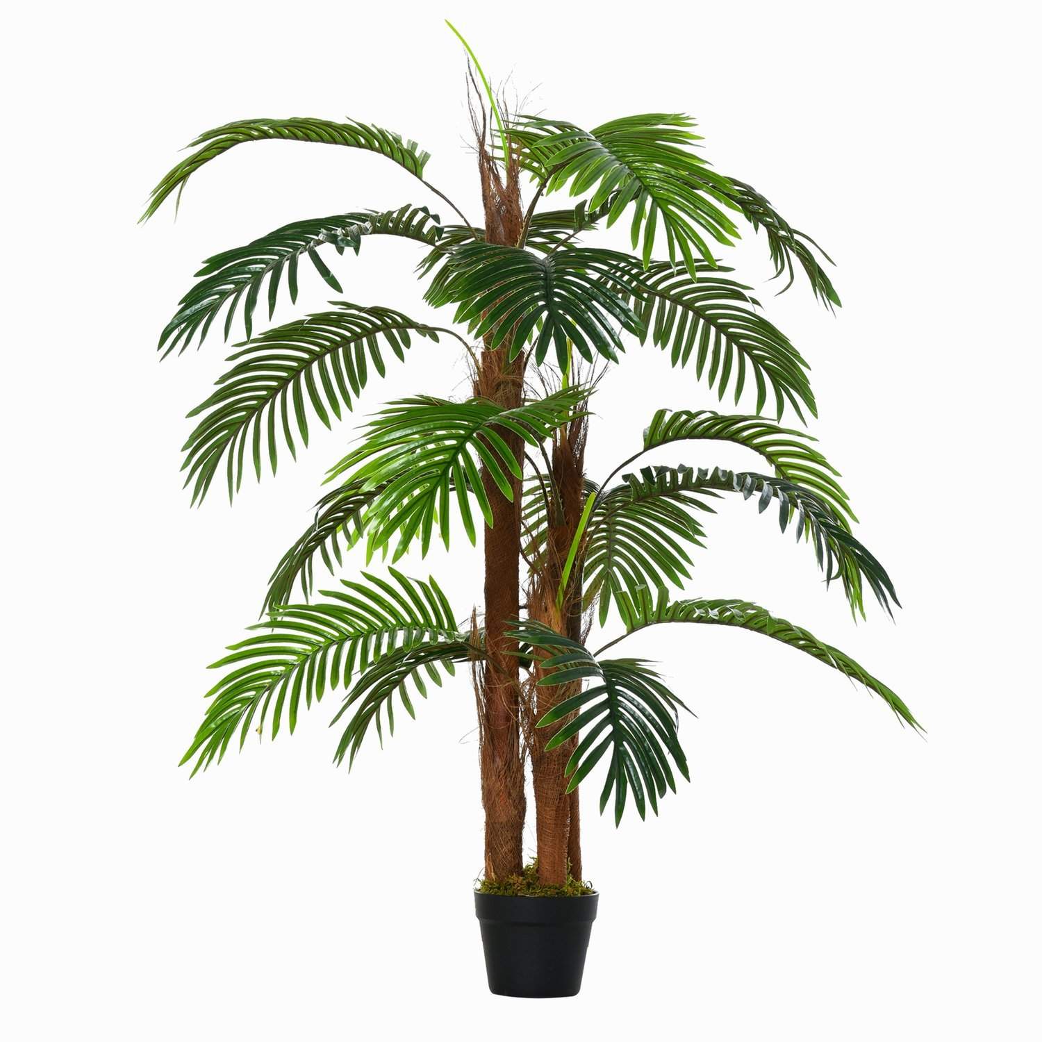 Naturtro kunstig håndflade 120cm til inde/udvendig