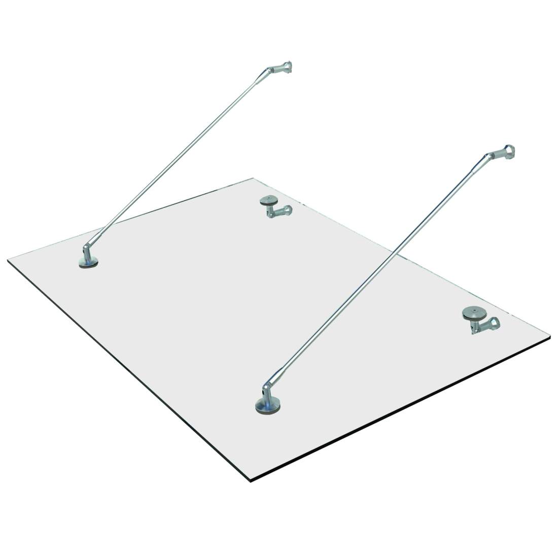 Baldakindörr i härdat klart glas, 3 storlekar | Hem & Hobby | Pryloteket