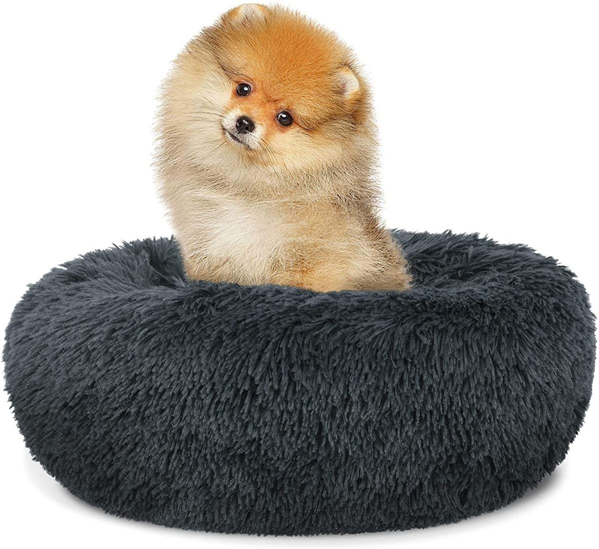 Universal plys dyreseng S 40cm mørkegrå