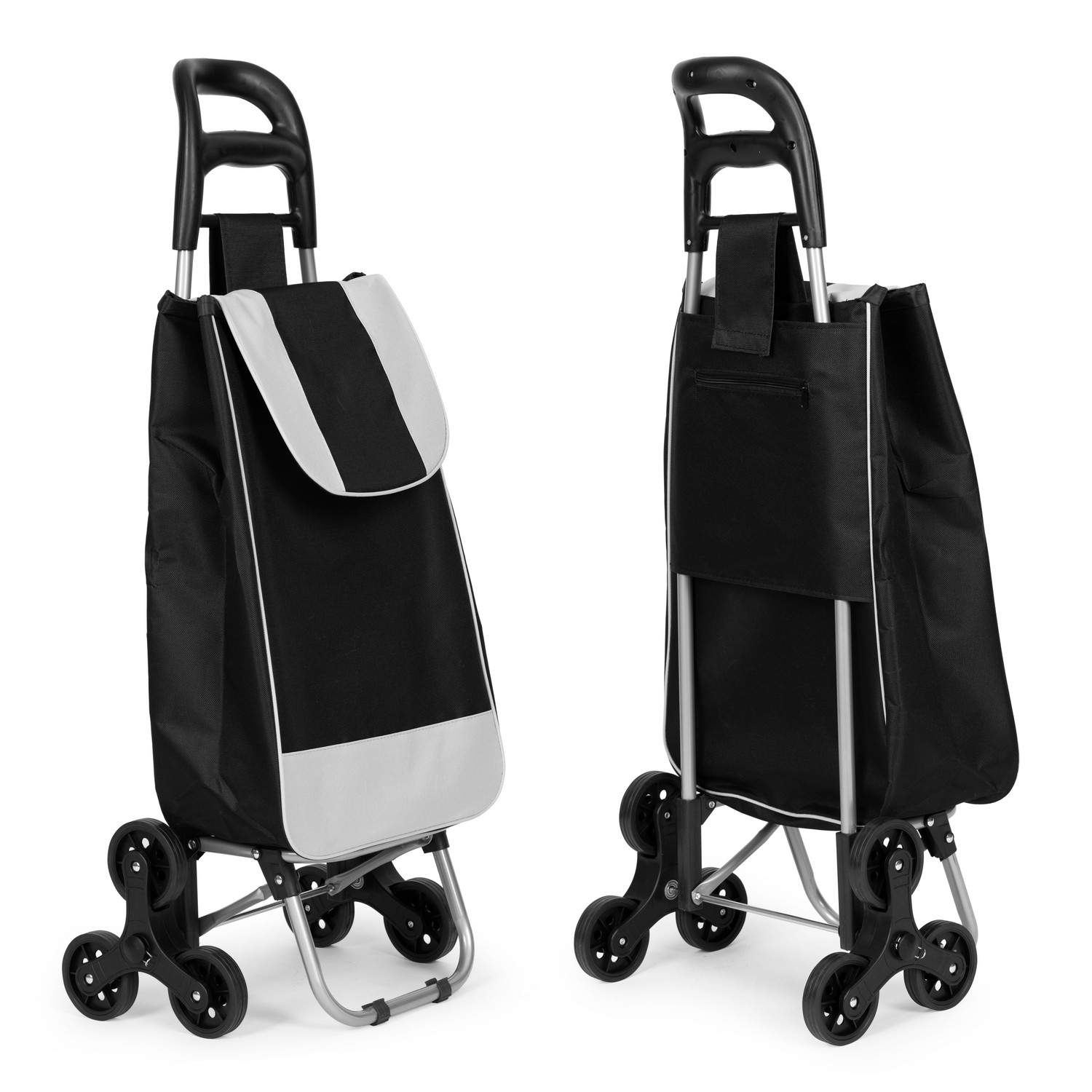 Svart kundvagn 25L, 6 hjul, metallram | Elektronik - Tillbehör Mobil & Surfplatta - Skärmskydd - LG | Pryloteket