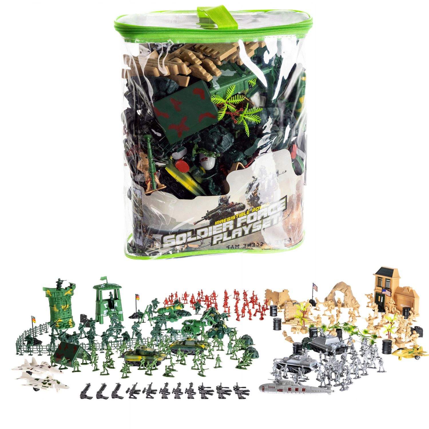 Byggesæt til militærbase 300 dele