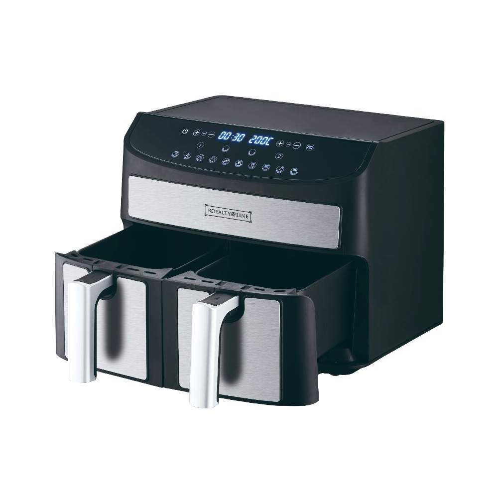 XXL Airfryer 7,6L med dobbelt kurv og smart kontrol