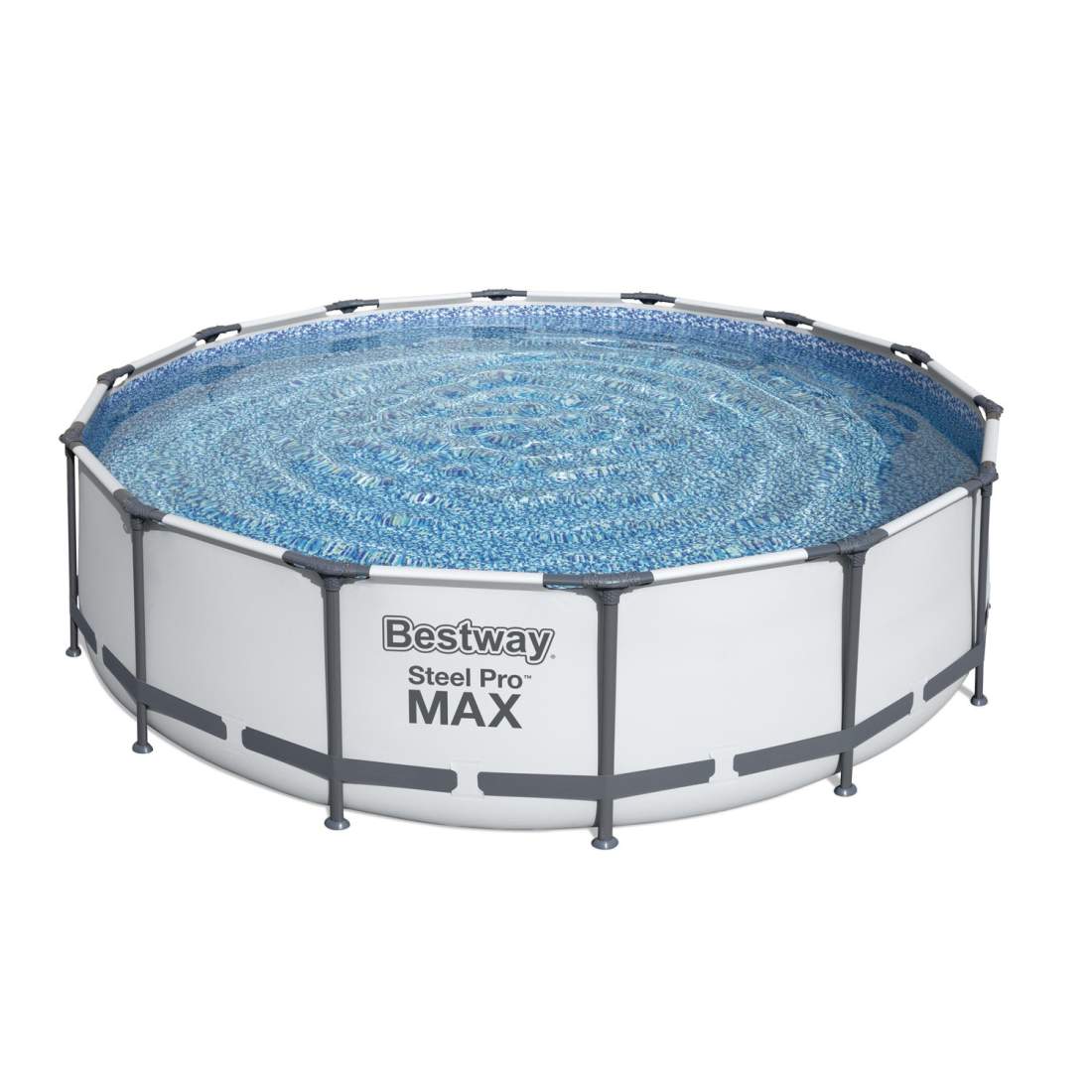 Produktfoto för Bestway pool ovan mark Ø4,3m - 107cm djup | Steel Pro MAX (56950)