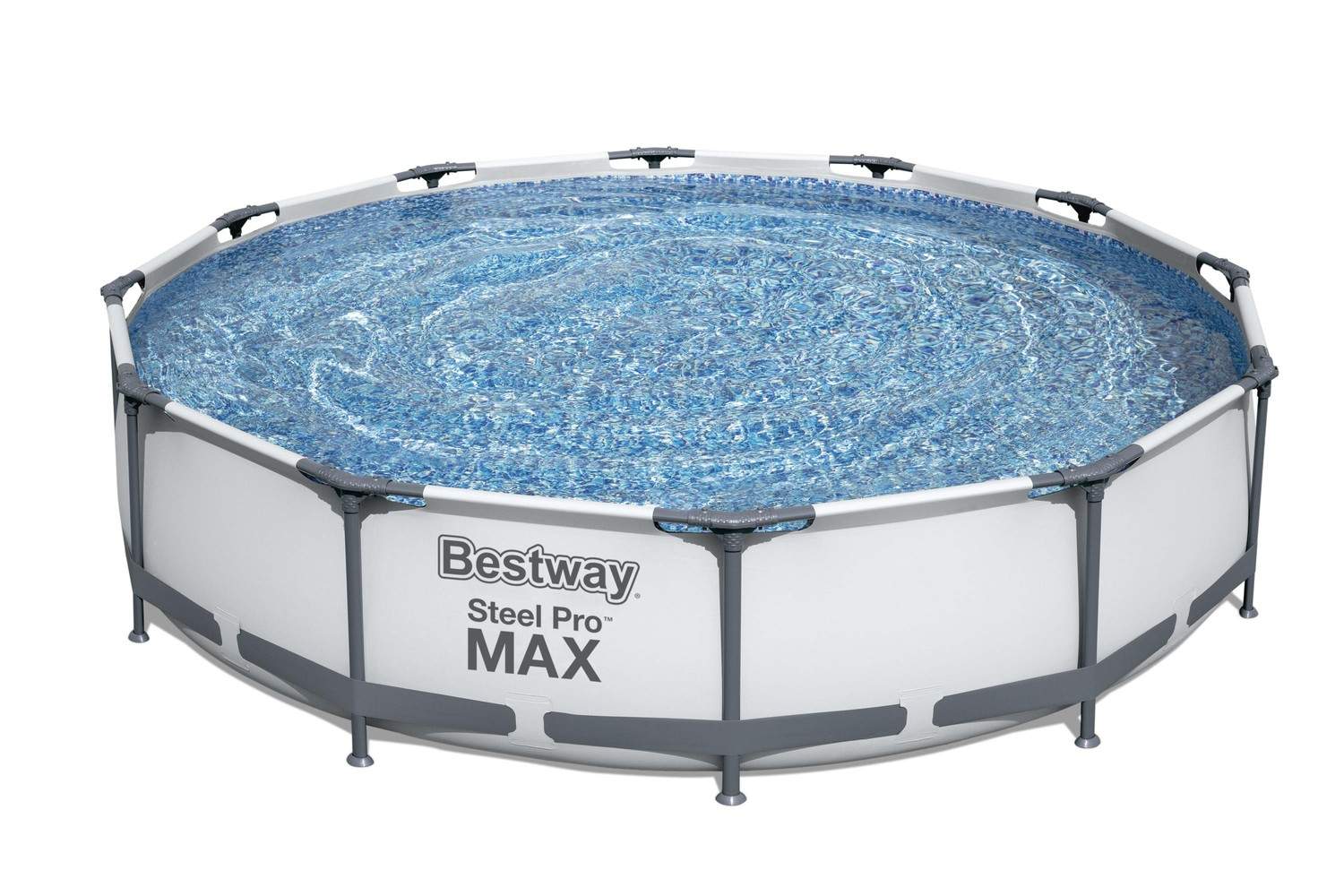 Stål Pro Max Pool Sæt 366 X 76 Cm