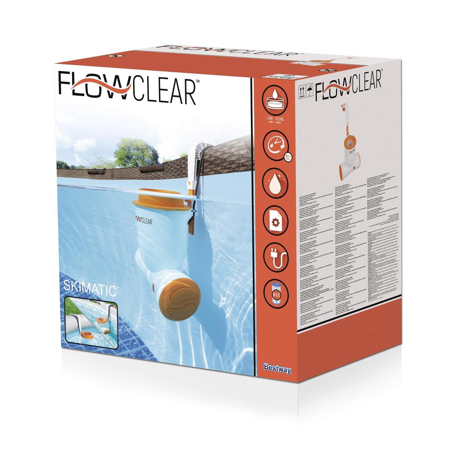 Flowclear Skimatic Filterpumpe 2574 L/H billede