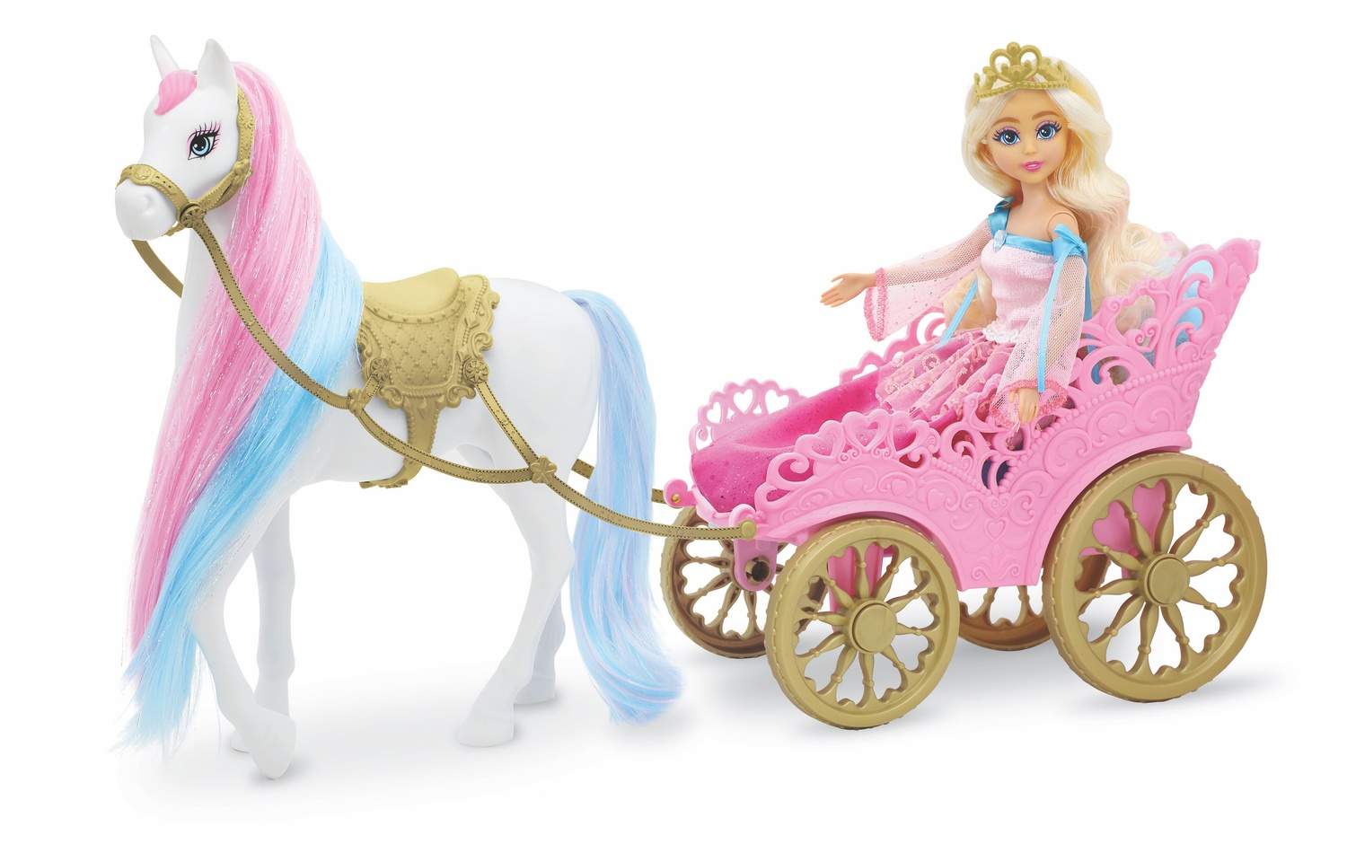 Dreameez prinsesse med hest og vogn