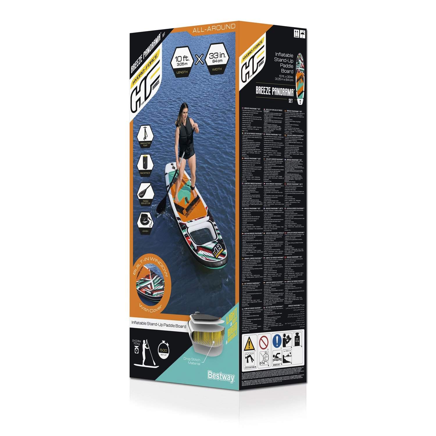 Alternativ bild 1 för Bestway Pripučiama irklentė su priedais Breeze Panorama Bestway 305x84x12cm