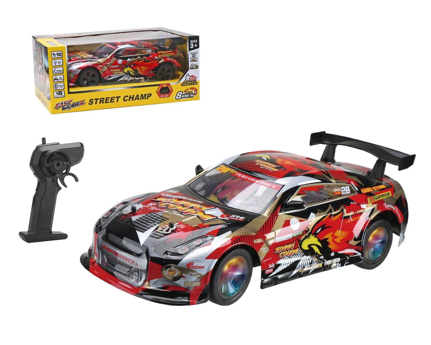 Koolspeed Street Champ Rc 1:10 - Speed ​​​​Coupe