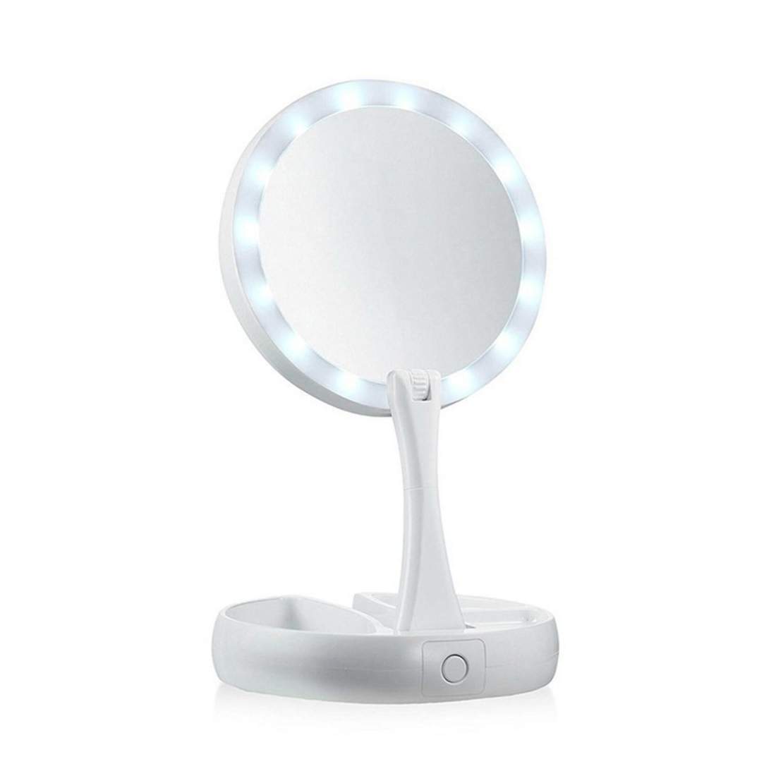 Makeup spejl med LED lys