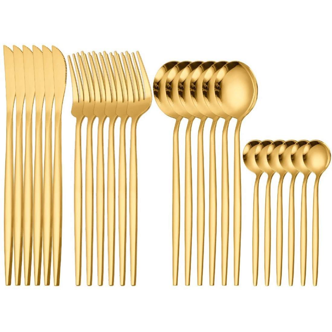 24-delars guldbestick | Hem & Hobby - Hem & Hushåll - Kök - Köksredskap - Övriga Köksredskap | Pryloteket