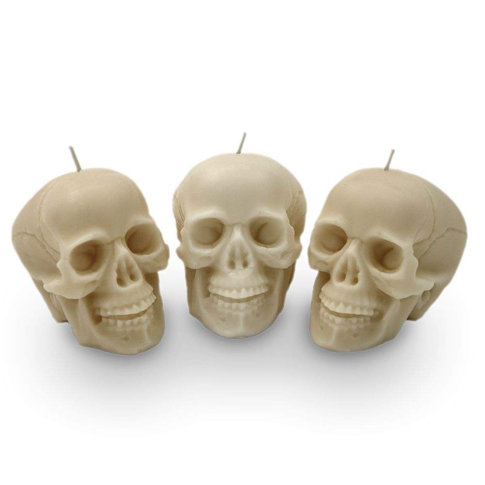 Alternativ bild 1 för Mikamax Skull Candle Set