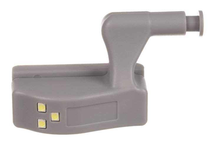 LED-lampe til hængslede skabe, energieffektiv