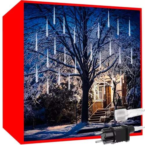Kold hvide Meteor lamper 36LED 50cm
