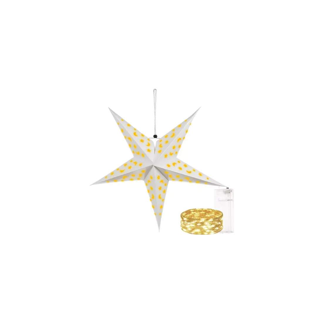 3D LED-stjärna 60cm - Juldekoration Inomhus | Sport & Fritid - Friluftsliv & Camping - Belysning | Pryloteket
