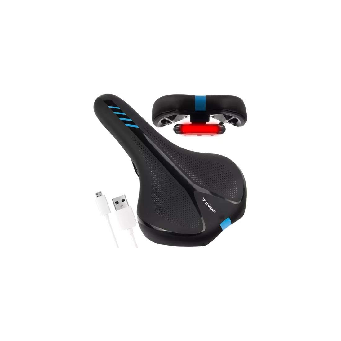 Ergonomisk cykelsadel för långdistans | Hälsa & Skönhet - Personvård - Vård & Rehabilitering - Hållning | Pryloteket