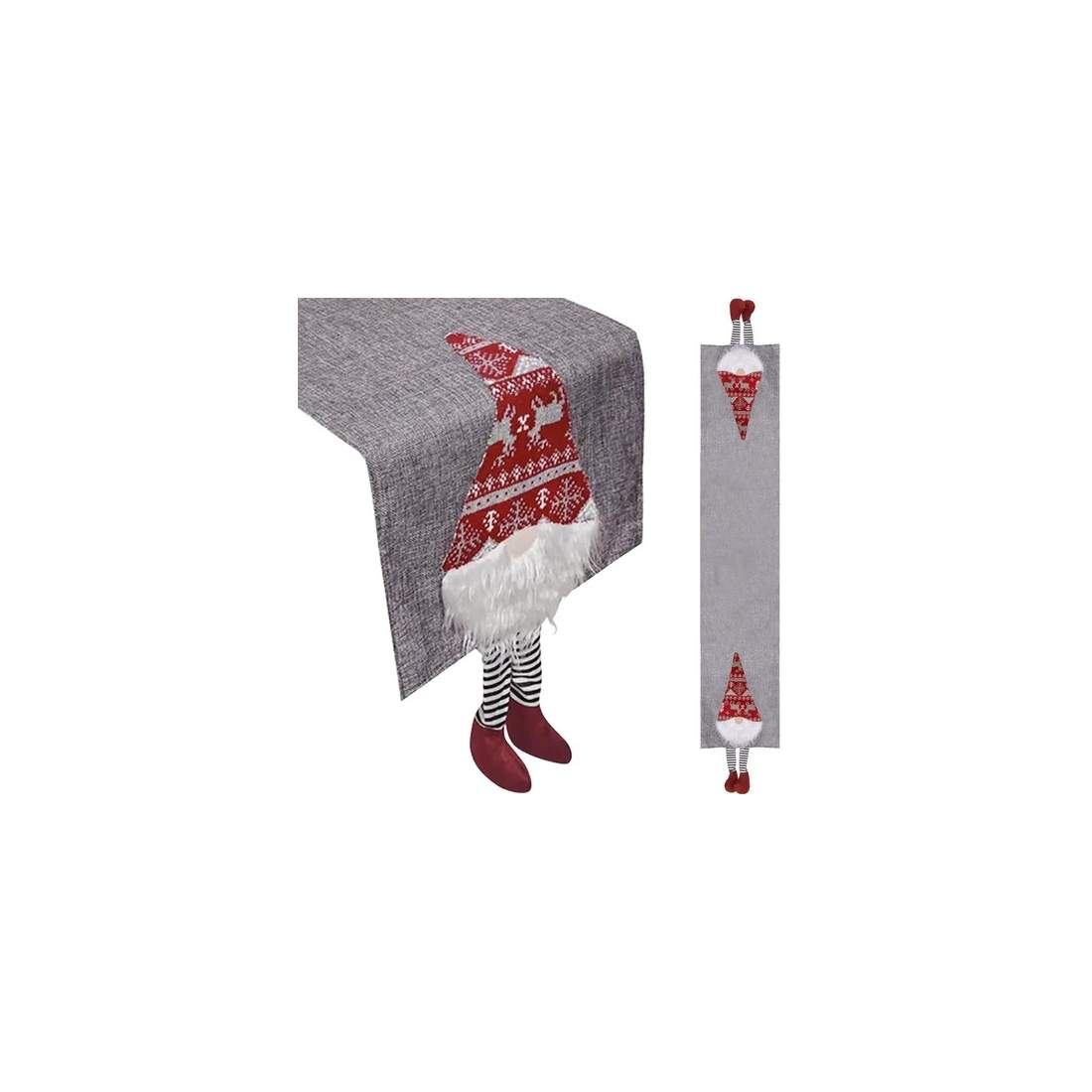 Julbordslöpare Röd 180x33cm Bomull | Elektronik - Tillbehör Mobil & Surfplatta - Mobiltillbehör - Mobilkablar - Tillbehör | Pryloteket